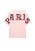Paris T-shirt roze