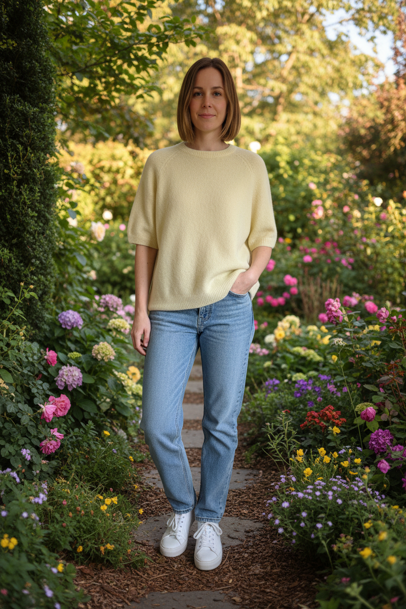 Elodie truitje geel