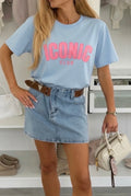 Iconic T-shirt blauw
