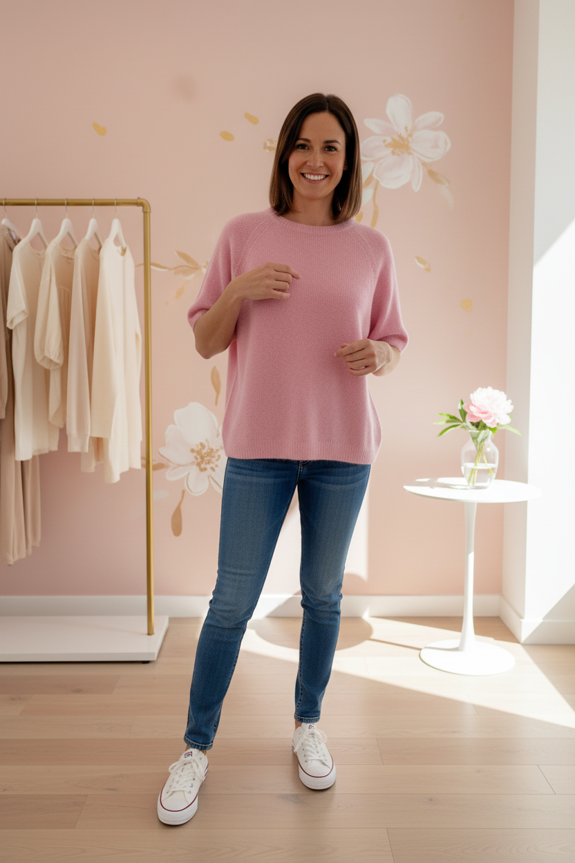 Elodie truitje licht roze