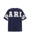 Paris T-shirt blauw