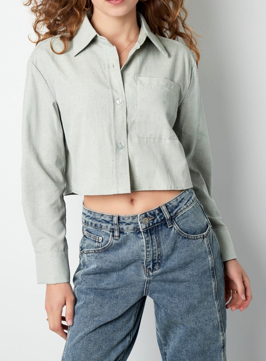 Lena croptop blouse