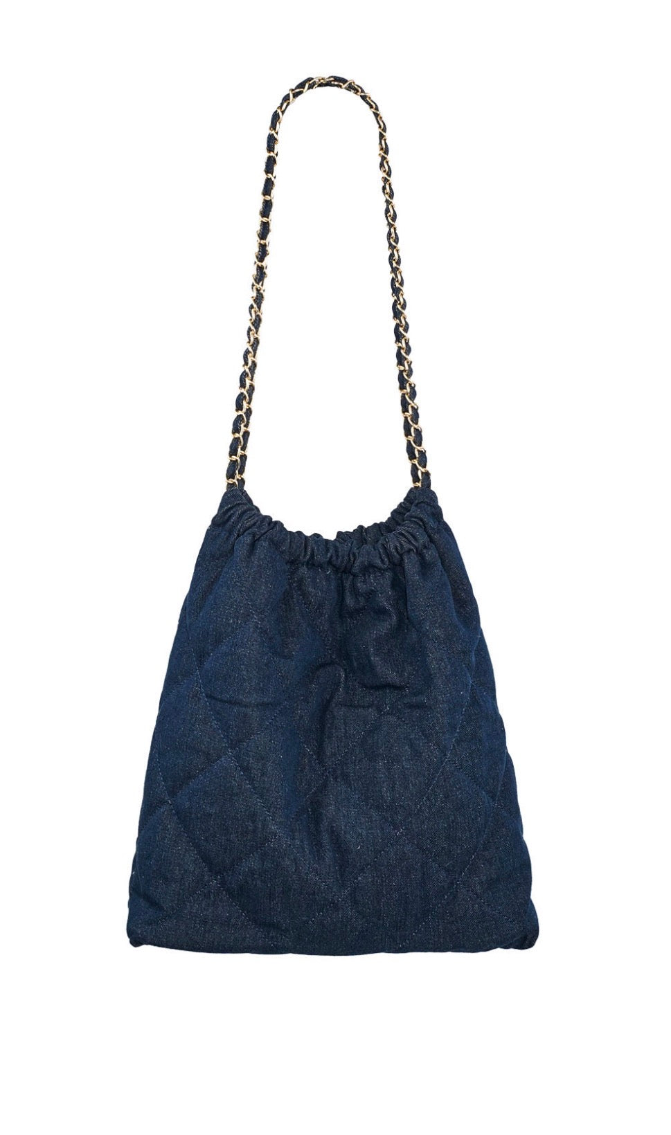 Denim clutch