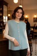 Lelie truitje blauw