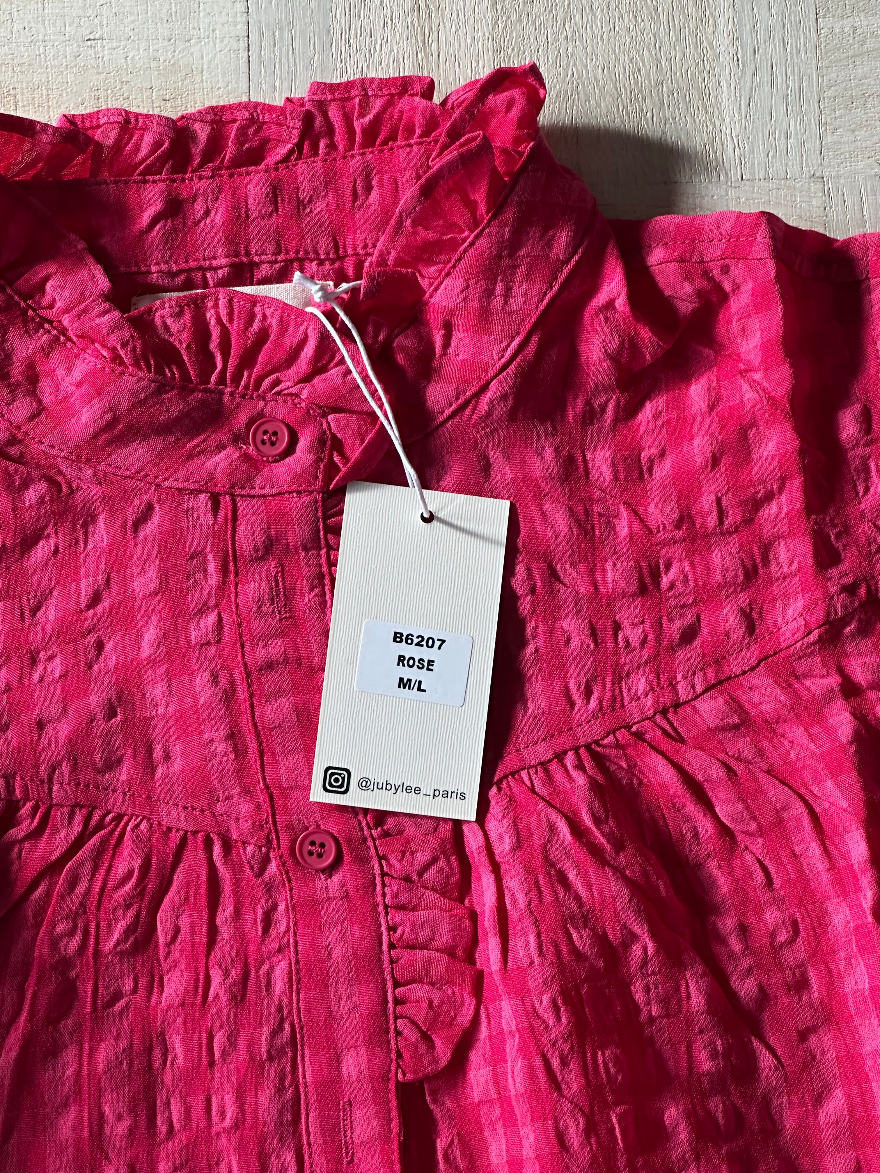 geruite blouse